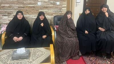 دیدار معاون رئیس‌جمهور با مادر شهید باقری