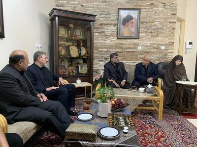 دیدار معاون رئیس جمهوری با مادر شهیدان حسن و محمد باقری