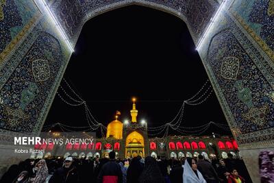 شاهرودی‌ها عشق به امام حسین(ع) را در جوار امام رضا(ع) فریاد زدند