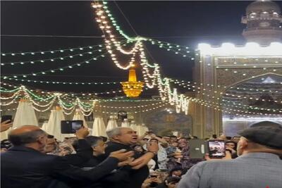 آواز احساسی؛ مجید شهریاری تو حرم امام رضا ع از امام حسین خوند با این صدا باید مداح شه