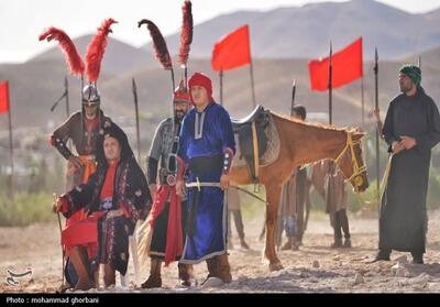بازسازی باشکوه واقعه عظیم عاشورا در شهر قهستان + تصاویر - تسنیم