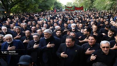 اجتماع بزرگ ضد صهیونی هیئات حسینی در تبریز