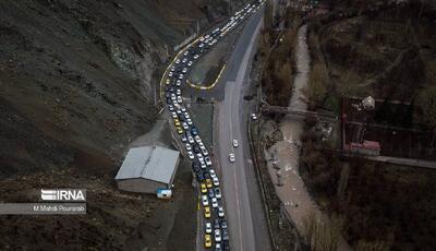 ترافیک پرحجم اما روان در جاده‌های مازندران