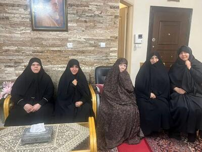 معاون رئیس‌جمهور با مادر شهیدان باقری دیدار کرد