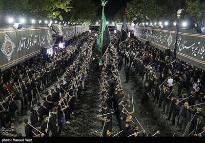 مراسم عزاداری شاه حسین گویان در تبریز