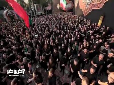 زمینه (ایران ای سرای امید) با نوای حاج محمود کریمی در هیأت رایة العباس