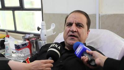 استاندار: مردم ایلام همیشه در بحران‌ها پیشگام اهدای خون هستند