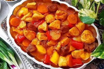 طرز تهیه تاس کباب یزدی خوشمزه