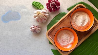 طرز تهیه پودر سیر خانگی با عطر و طعم واقعی و طبیعی
