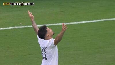 گل اول الهلال به فلومیننزه (مارکوس لئوناردو)