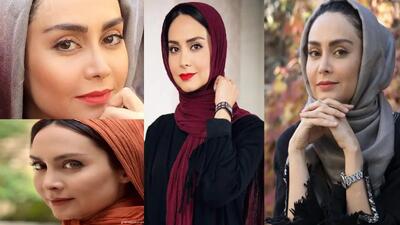 تصویر روز | علاقه خاص مریم خدارحمی به ست قرمز و مشکی | گلی شی