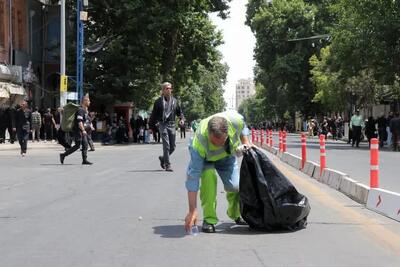 تلاش  ۴۰۰ پاکبان در روز تاسوعا برای پاکیزگی شهر ارومیه/حفظ چهره پاک شهر در سوگ حسین(ع)