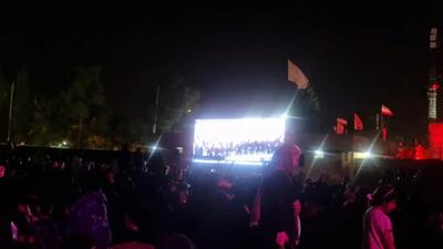 شور مردمی به محض انتشار تصاویر ورود رهبر انقلاب به حسینیه امام خمینی در باغ جنت شیراز + فیلم