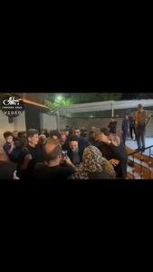 تصاویری از حضور سید محمد خاتمی در مراسم عزاداری شب تاسوعا دارالزهرا(س)