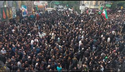 اجتماع بزرگ حسینیان در تاسوعای حسینی در مشگین شهر