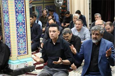 برگزاری مراسم عزاداری اباعبدالله الحسین در صندوق بازنشستگی کشوری