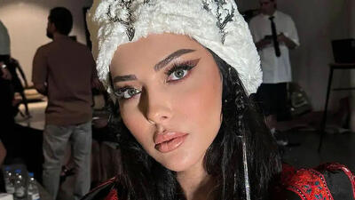 استایل مشکی لیلا اوتادی به همراه جواهرات زیبا + عکس