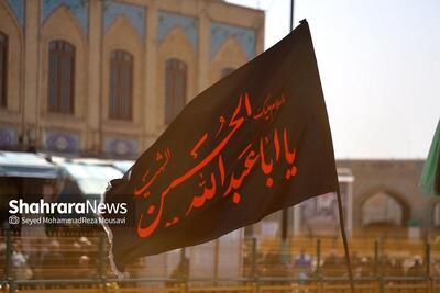 ویدئو| عزاداری تاسوعای حسینی در مشهد مقدس