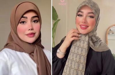 وقتی حجاب و خوشگلی ترکیب میشن؛ روشای بستن شال و روسری که مثل یه تاج رو سر میدرخشن