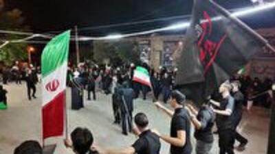 جلوه بسیار زیبایی از شور و شعور حسینی و میهن پرستی در روستای خانقاه از توابع آذرشهر