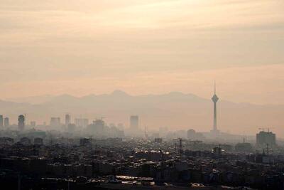 هوای تهران در وضعیت بسیار ناسالم قرار گرفت