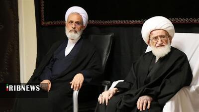 برپایی مراسم عزاداری روز عاشورا در بیت آیت‌الله نوری همدانی