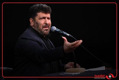 نوحه‌خوانی سعید حدادیان در مراسم شام غریبان حسینی در حسینیه امام خمینی