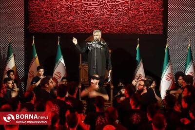 عزای حسینی در مسجد الغدیر آبادان