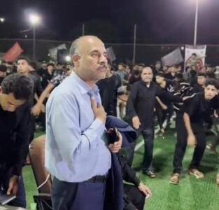 شرکت نماینده مردم حوزه شرق هرمزگان در مراسم عزاداری امام حسین در میناب