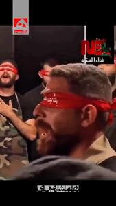 فیلمی از عزاداری متفاوت جانبازان حادثه پیجرها در لبنان