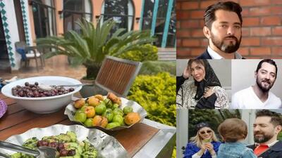 خبر روز | عکس های لاکچری همسر بهرام رادان و پسرش | گلی شی