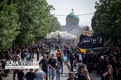مراسم روز عاشورا در قزوین