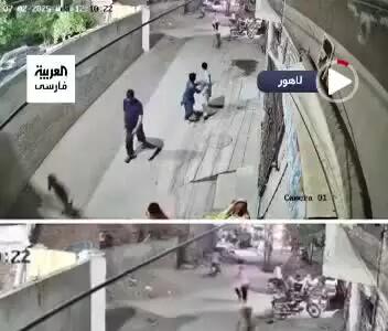 حمله یک شیر خانگی فراری به یک زن و دو کودک