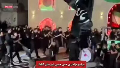 عزاداری سنتی ۱۰۰ ساله در گناباد خراسان رضوی