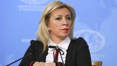زاخارووا: زلنسکی با درخواست دیدار با پوتین به دنبال تایید مشروعیت خود است