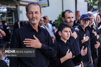 شیروان در ظهر عاشورا غرق در ماتم حسینی شد