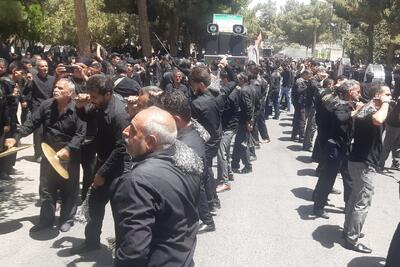 عزاداری روز عاشورا در شهر کاخک