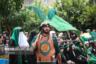 تعزیه روز عاشورا در شهرستان مرزی بندر آستارا
