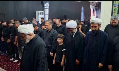 اقامه نماز جماعت ظهر عاشورا در کنگان