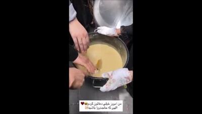 ماجرای جالب حضور ثمین شایسته در نذری حلوای شهید چترچی؛ وقتی خاله هانیه غلامی سوژه رسانه‌ها شد!