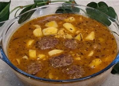 قاتق گوشت؛ غذای سنتی و لذیذ کرمانی - سبک ایده آل