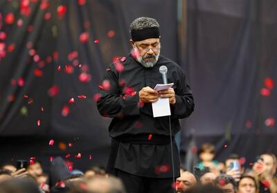 مداحی   ای ایران   محمود کریمی در حضور رهبر انقلاب - تسنیم