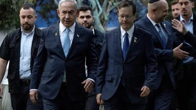 نتانیاهو پیش از سفر به واشنگتن با رئیس اسرائیل دیدار کرد