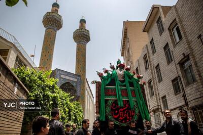 عزاداری عاشورا در تکیه چال دولاب تهران