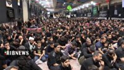 حضور پرشور عزاداران در هیئت حضرت ابوالفضل (ع) پردیسان قم
