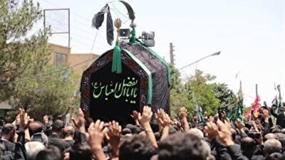 نمایش شور حسینی دامغانی ها در مراسم عزای  ۱۱ محرم