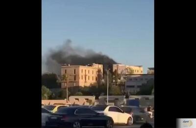 ببینید/وقوع انفجار مرموز در اطراف ساختمان رسانه ملی سوریه