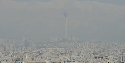 افزایش آلودگی هوای تهران طی سال جاری