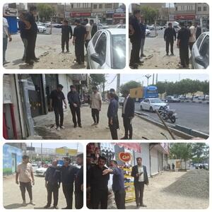 بازدید میدانی مدیریت شهری باغستان از پروژه تعریض محور تهران–شهریار