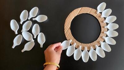 کاردستی کاغذی منحصر به فرد برای تزئین خانه